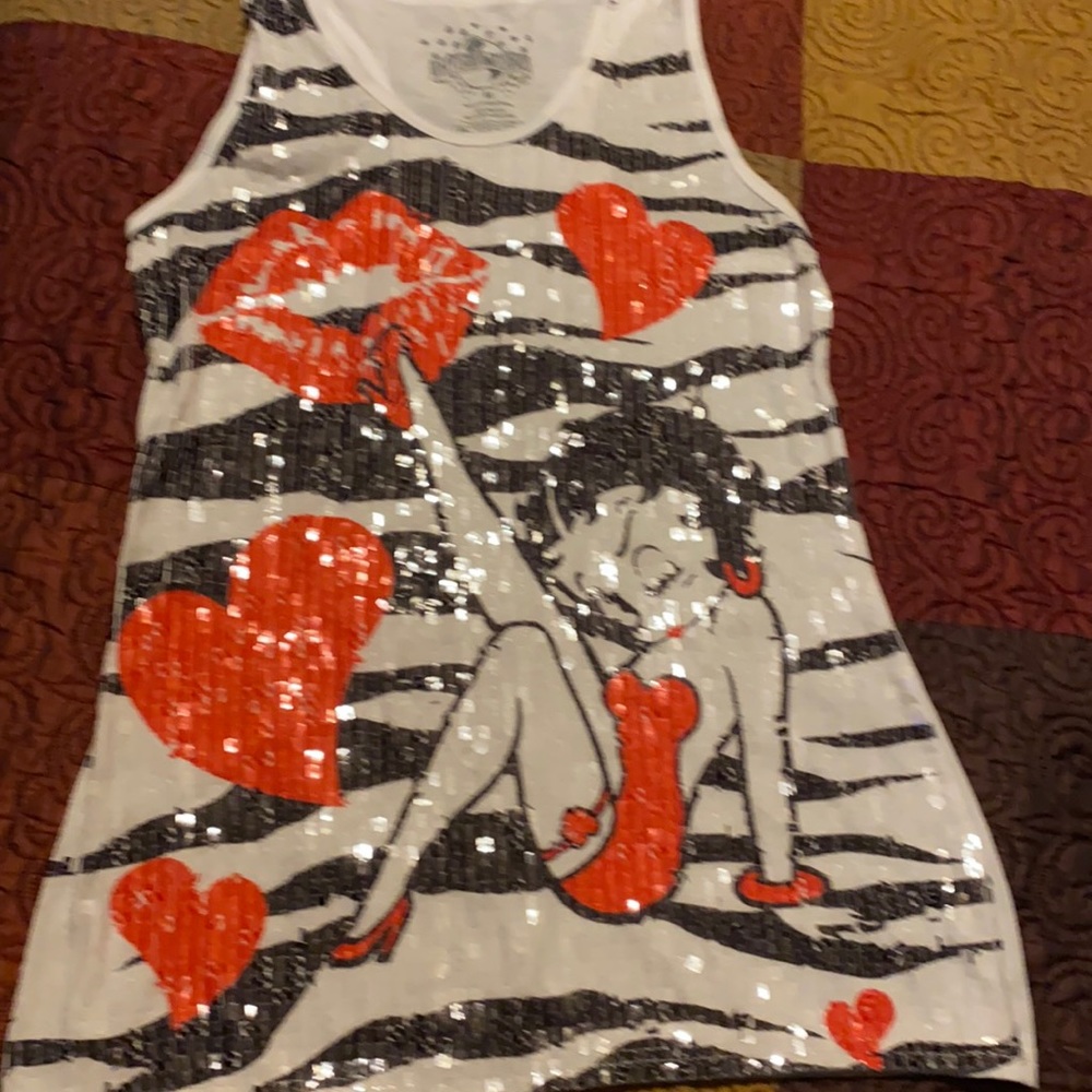 Betty Boop Ladies Tank